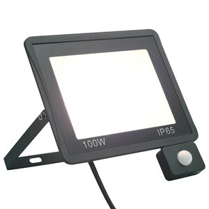 vidaXL Foco LED con sensor 100 W blanco fr&iacute;o