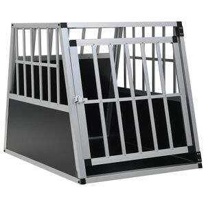 vidaXL Jaula de perro con puerta &uacute;nica 65x91x69,5 cm