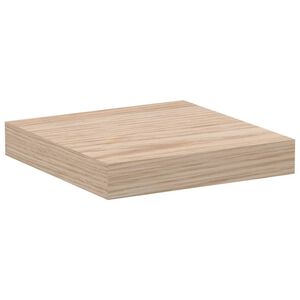 vidaXL Estante flotante madera de ingenier&iacute;a gris 23x23,5x4 cm