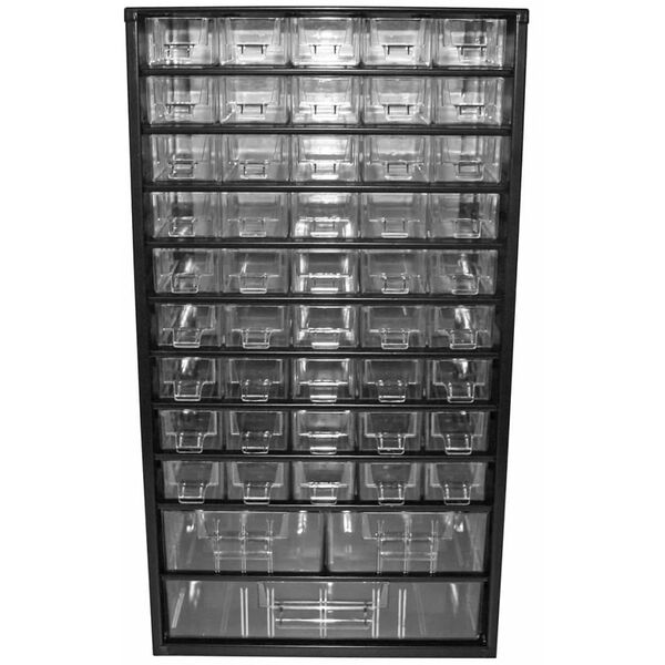 Skandia Organizador de piezas peque&ntilde;as con 48 cajones 30x15x55,1 cm