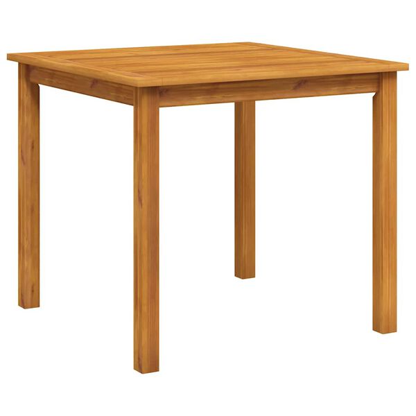 vidaXL Mesa de jard&iacute;n madera maciza de acacia 85x85x74 cm