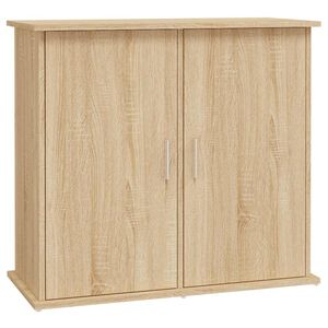 vidaXL Soporte para acuario de roble Sonoma 81x36x73 cm de madera de ingenier&iacute;a