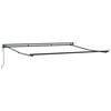 vidaXL Estructura del Toldo Ajustable Antracita 4 x 3 m Acero