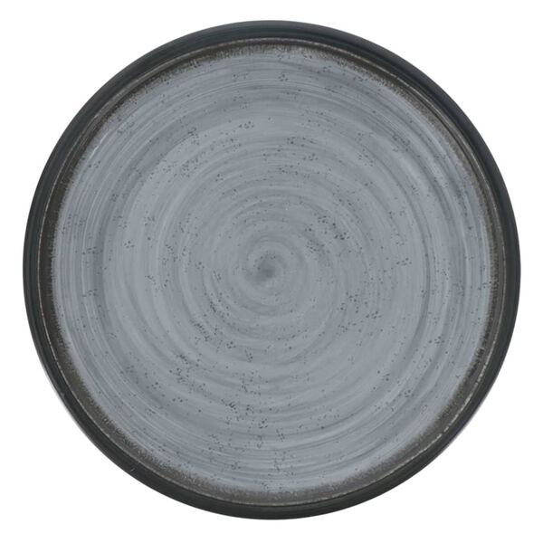 Travellife Vajilla de lujo para camping J&aacute;vea 12 piezas gris oscuro