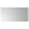 vidaXL Espejo de ba&ntilde;o LED Transparente 80 x 40 cm vidrio templado