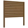 vidaXL Cabecero de cama madera maciza de pino marr&oacute;n miel 106x4x100 cm