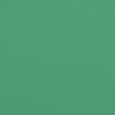 vidaXL Cojín de banco de jardín tela Oxford verde 120x50x7 cm
