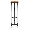 vidaXL Mesa Consola Madera Vieja 140 x 23 x 75 cm