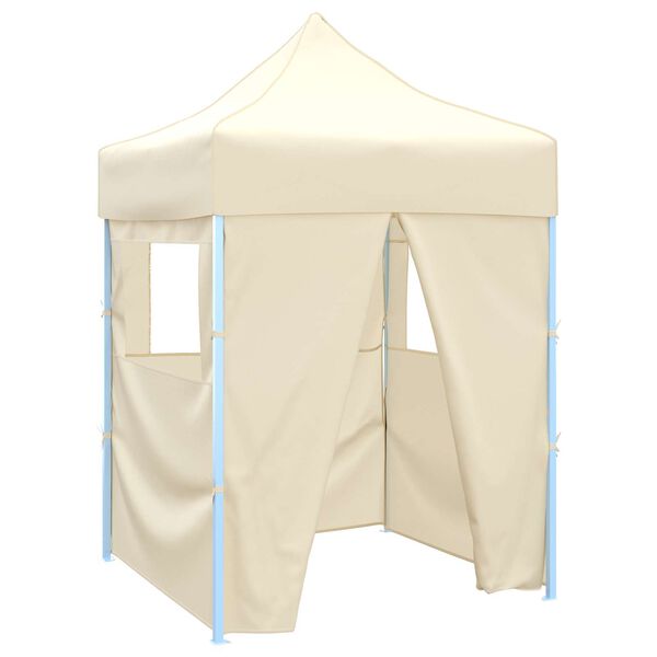 vidaXL Carpa de Fiesta Crema 200 x 200 x 315 cm Tela Oxford