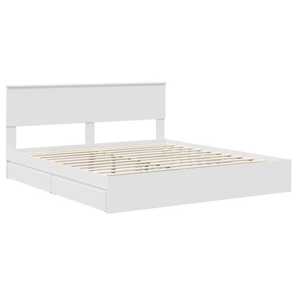 vidaXL Cama con almacenamiento 180 x 200 cm Madera de ingenier&iacute;a
