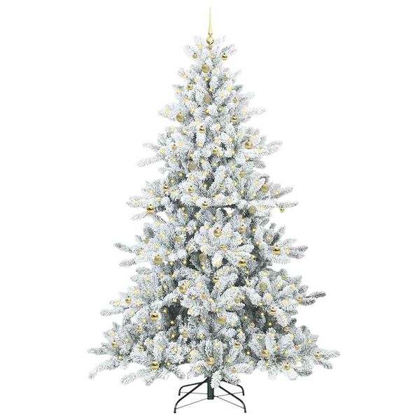 vidaXL &Aacute;rbol de Navidad artificial con ramas articuladas 240 cm