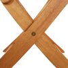 vidaXL Comedor de jardín plegable 5 piezas de madera maciza de acacia