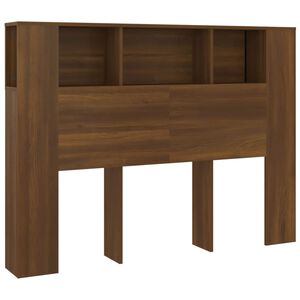 vidaXL Mueble cabecero color roble marrón 140x18,5x104,5 cm