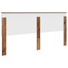 vidaXL Cabecero con cabecera Madera Vieja 200 cm Madera contrachapada