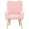 vidaXL sill&oacute;n Rosa 63 x 67 x 94 cm Tela de Oveja y Contrachapado