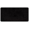 vidaXL Runner de Alfombra Negro 50 x 100 cm