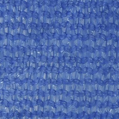 vidaXL Toldo de vela azul HDPE 160 g/m² 2x3,5 m