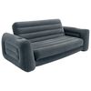 Intex Sof&aacute; cama extra&iacute;ble gris oscuro 203x231x66 cm