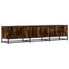 vidaXL Mueble para TV madera de ingenier&iacute;a roble ahumado 180x35x41 cm