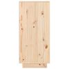 vidaXL Aparador de madera maciza de pino 110x36x75 cm
