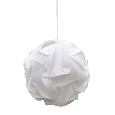 Lámpara de techo colgante redonda decorativa modular blanca