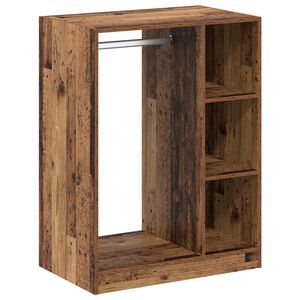 vidaXL Armario Madera envejecida 77 x 48 x 102 cm Madera de ingenier&iacute;a