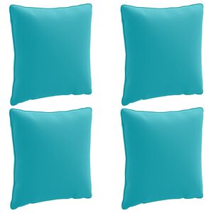 vidaXL Cojines de Respaldo de 4 Piezas PUTTEN 4 pcs 100% Poli&eacute;ster