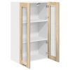 vidaXL Mueble colgante con puerta Roble Sonoma 60 x 31 x 100 cm
