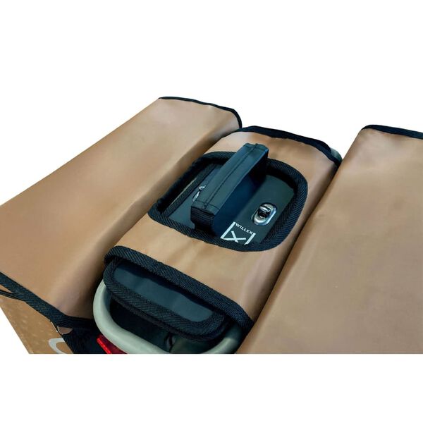 Willex Portaequipajes de bicicleta desmontable