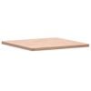 vidaXL Tablero de mesa cuadrado de madera maciza de haya 60x60x2,5 cm