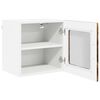 vidaXL Mueble de Cocina con puerta 2 pcs Roble ahumado 40 x 31 x 40 cm