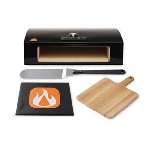 BakerStone Set de horno para pizza negro