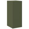 vidaXL Mueble archivador con caj&oacute;n Verde Oliva 44 x 50 x 106.5 cm