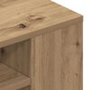vidaXL Gabinete de TV artisian oak 100 x 30 x 26,5 cm