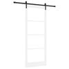 vidaXL Puerta Corredera ORKDAL y Negro 93 x 232 cm