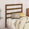 vidaXL Cabecero de cama madera maciza de pino marr&oacute;n miel 81x4x100 cm