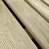 vidaXL Tile de Decking 6 pcs Verde 50 x 50 cm Pino Impregnado Verde