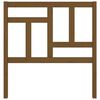 vidaXL Cabecero de cama madera maciza pino marrón miel 95,5x4x100 cm