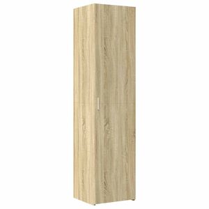 vidaXL Aparador de madera de ingenier&iacute;a roble Sonoma 45x42,5x185 cm