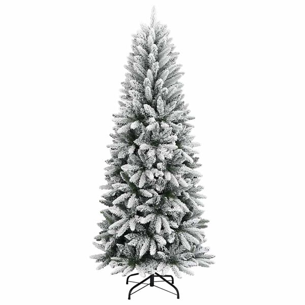 vidaXL &Aacute;rbol de Navidad artificial 210 cm PVC y Pl&aacute;stico y Acero y PE