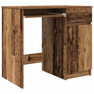 vidaXL Escritorio de madera vieja 86x49x76 cm Madera de ingenier&iacute;a