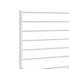 vidaXL Estructura cama sin colchón con cabecero metal blanco 183x213cm