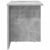 vidaXL Mesa Auxiliar Gris Concreto 37 x 32 x 40 cm