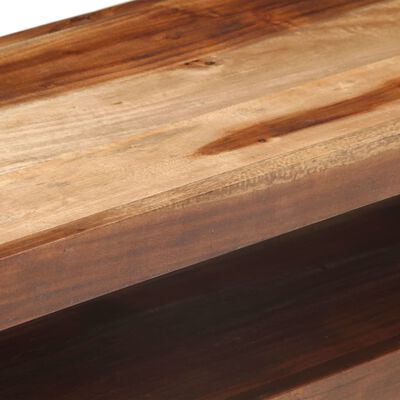 vidaXL Mueble para TV madera maciza acabado de sheesham 120x30x40 cm