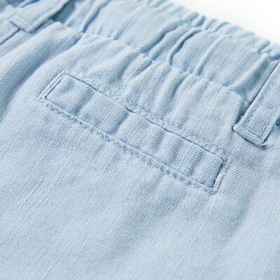 Pantalones infantiles azul vaquero suave 92