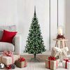 vidaXL &Aacute;rbol de Navidad Artificial Preiluminado Verde 120 cm