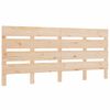 vidaXL Cabecero madera maciza de pino 150x3x80 cm
