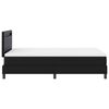 vidaXL Cama tipo Box Spring Negro 120 x 190 cm Cuero sint&eacute;tico