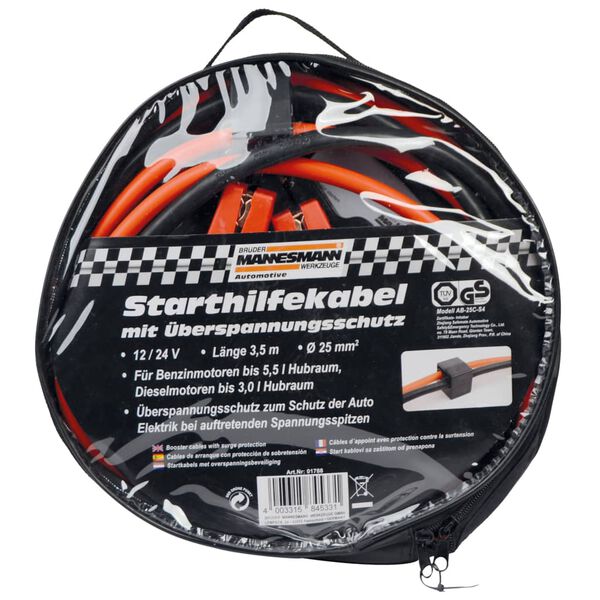 Br&uuml;der Mannesmann Arrancador de bater&iacute;a 6/12 V