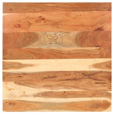vidaXL Mesa de bistró cuadrada madera de acacia maciza 80x80x75 cm